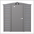 Select 6 x 7 ft. Storage Shed in Charcoal