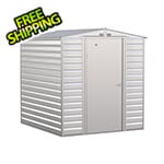 Arrow Sheds Select 6 x 7 ft. Storage Shed in Flute Grey