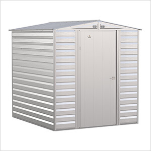 Select 6 x 7 ft. Storage Shed in Flute Grey