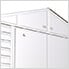 Select 6 x 7 ft. Storage Shed in Flute Grey