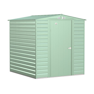 Select 6 x 7 ft. Storage Shed in Sage Green