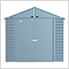 Select 8 x 6 ft. Storage Shed in Blue Grey