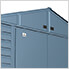 Select 8 x 6 ft. Storage Shed in Blue Grey