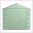 Select 8 x 6 ft. Storage Shed in Sage Green