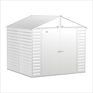 Select 8 x 8 ft. Storage Shed in Flute Grey