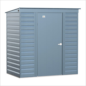 Select 6 x 4 ft. Storage Shed in Blue Grey