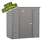 Arrow Sheds Select 6 x 4 ft. Storage Shed in Charcoal