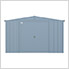 Classic 10 x 12 ft. Storage Shed in Blue Grey