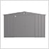 Classic 10 x 12 ft. Storage Shed in Charcoal