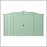Classic 10 x 12 ft. Storage Shed in Sage Green