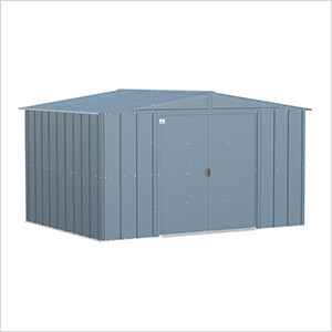 Classic 10 x 8 ft. Storage Shed in Blue Grey