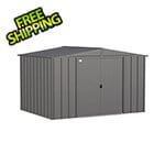 Arrow Sheds Classic 10 x 8 ft. Storage Shed in Charcoal