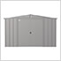 Classic 10 x 8 ft. Storage Shed in Charcoal