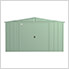 Classic 10 x 8 ft. Storage Shed in Sage Green