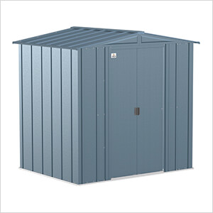 Classic 6 x 5 ft. Storage Shed in Blue Grey