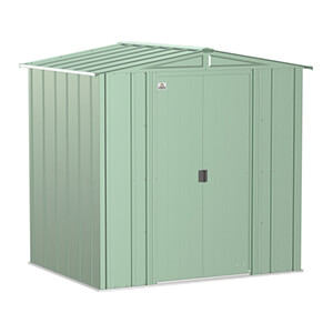 Classic 6 x 5 ft. Storage Shed in Sage Green