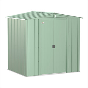 Classic 6 x 5 ft. Storage Shed in Sage Green