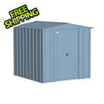 Arrow Sheds Classic 6 x 7 ft. Storage Shed in Blue Grey