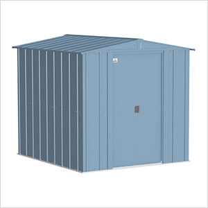 Classic 6 x 7 ft. Storage Shed in Blue Grey