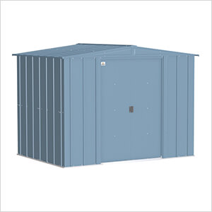 Classic 8 x 6 ft. Storage Shed in Blue Grey