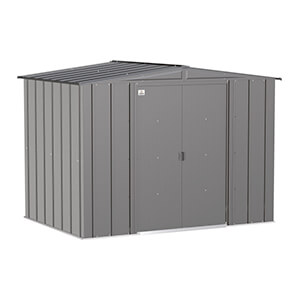 Classic 8 x 6 ft. Storage Shed in Charcoal