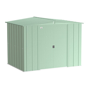 Classic 8 x 6 ft. Storage Shed in Sage Green
