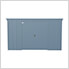 Classic 10 x 4 ft. Storage Shed in Blue Grey