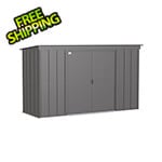 Arrow Sheds Classic 10 x 4 ft. Storage Shed in Charcoal