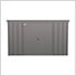 Classic 10 x 4 ft. Storage Shed in Charcoal