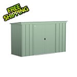 Arrow Sheds Classic 10 x 4 ft. Storage Shed in Sage Green