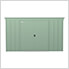 Classic 10 x 4 ft. Storage Shed in Sage Green