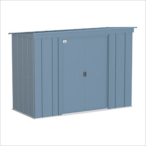 Classic 8 x 4 ft. Storage Shed in Blue Grey