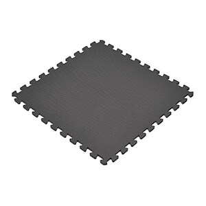 Black Interlocking Foam Flooring (6-Pack)