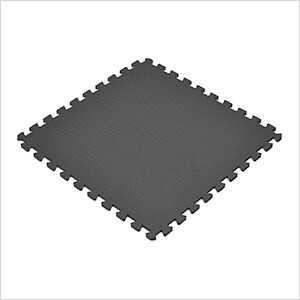 Black Interlocking Foam Flooring (6-Pack)