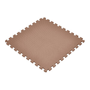 Brown Interlocking Foam Flooring (6-Pack)