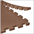 Brown Interlocking Foam Flooring (6-Pack)
