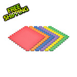 Norsk-Stor Rainbow Interlocking Foam Flooring (6-Pack)