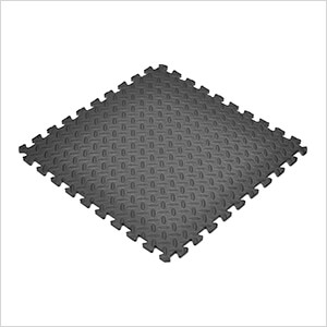 Black Interlocking Foam Flooring (6-Pack)