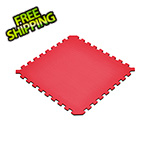 Norsk-Stor Truly Reversible Black and Red Interlocking Foam Flooring (6-Pack)