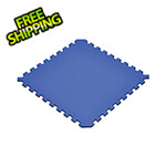 Norsk-Stor Truly Reversible Black and Blue Interlocking Foam Flooring (6-Pack)
