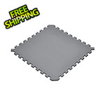 Norsk-Stor Truly Reversible Black and Grey Interlocking Foam Flooring (6-Pack)
