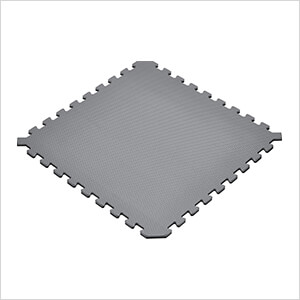 Truly Reversible Black and Grey Interlocking Foam Flooring (6-Pack)