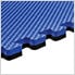Truly Reversible Black and Blue Interlocking Foam Flooring (4-Pack)