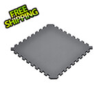 Norsk-Stor Truly Reversible Black and Grey Interlocking Foam Flooring (4-Pack)