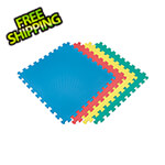 Norsk-Stor Multi-Color Interlocking Foam Flooring (4-Pack)
