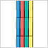 Multi-Color Interlocking Foam Flooring (4-Pack)