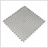 Metallic Pewter 18.3 in. x 18.3 in. x 0.25 in. PVC Floor Tiles - Raised Diamond Pattern