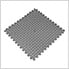 Metallic Graphite 18.3 in. x 18.3 in. x 0.25 in. PVC Floor Tiles - Raised Diamond Pattern