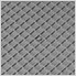 Metallic Graphite 18.3 in. x 18.3 in. x 0.25 in. PVC Floor Tiles - Raised Diamond Pattern