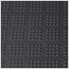 Black 18.3 in. x 18.3 in. x 0.25 in. PVC Floor Tiles - Raised Diamond Pattern